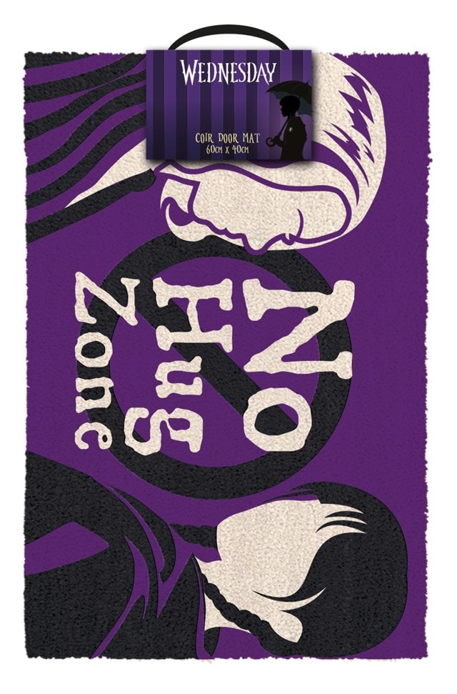 Zerbino Wednesday No Hug Zone Cm 60X40 - Gp86603 Zerbino Wednesday No Hug Zone Cm 60X40 - Gp86603